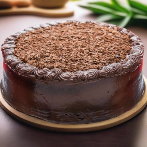 Soft Moist chocolate based cake, perfect for chocolate lovers!  Our most popular chocolate cake, that is perfect for celebrating birthdays, anniversaries, or any special occasion. Order online for delivery in Dubai