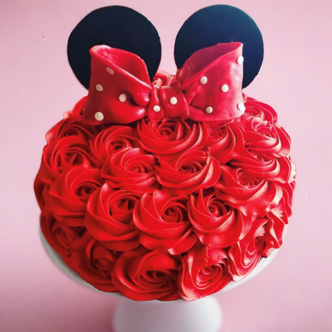 Minnie mouse custom cake