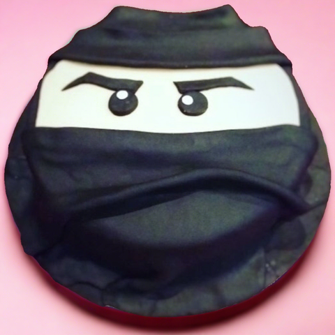 Ninja fondant custom cake