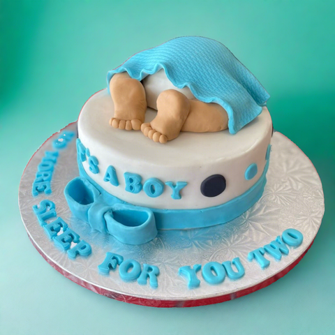 baby shower cake for boy. cake delivery in dubai