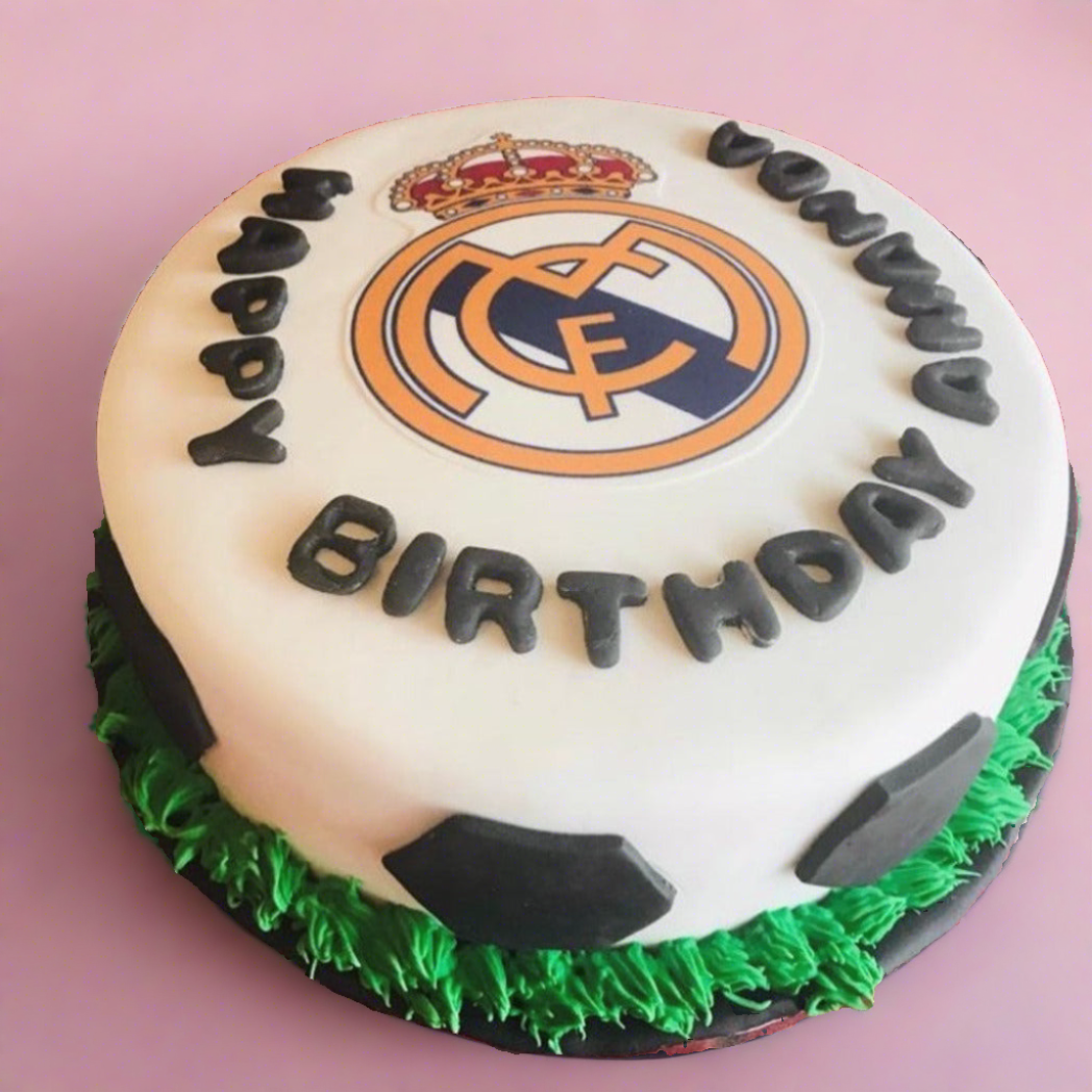 football themed birthday cake