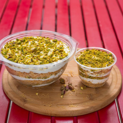 Pistachio Kunafa Bowl Mini 5oz Pistachio Kunafa Bowl Large 48Oz