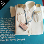 pilot themed fondant cake