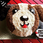 Puppy dog customized cake
